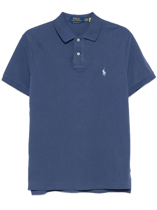 Polo Ralph Lauren Polo con ricamo Polo Pony Polo Ralph Lauren | SSKCCMSLM1 SHORT SLEEVE KNIT710680784410LIGHT NAVY